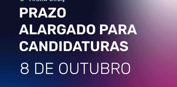 Prazo alargado para candidaturas